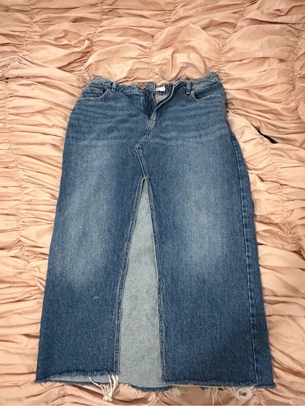 Garage Denim Skirt